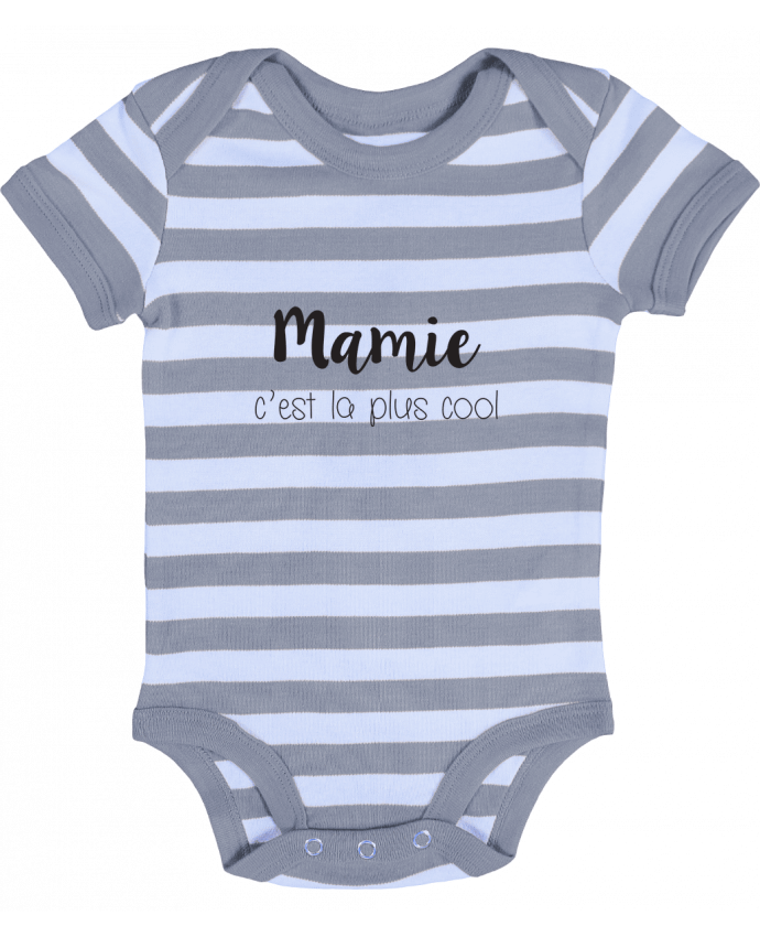 Baby Body striped Mamie c'est la plus cool - Mila-choux