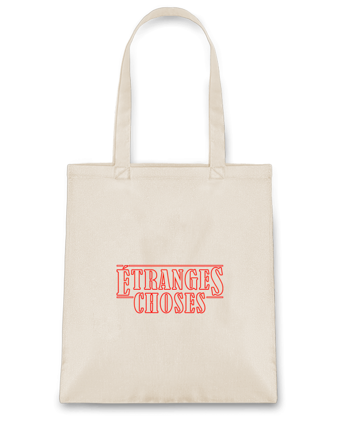 Tote Bag cotton Etranges choses by Ruuud