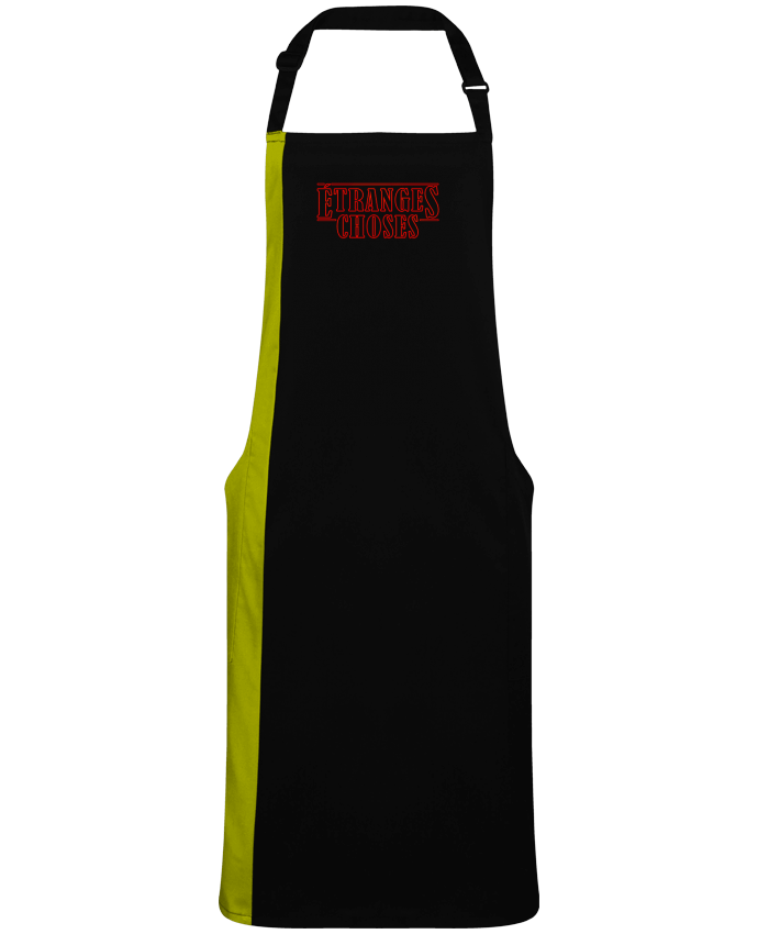 Two-tone long Apron Etranges choses by  Ruuud
