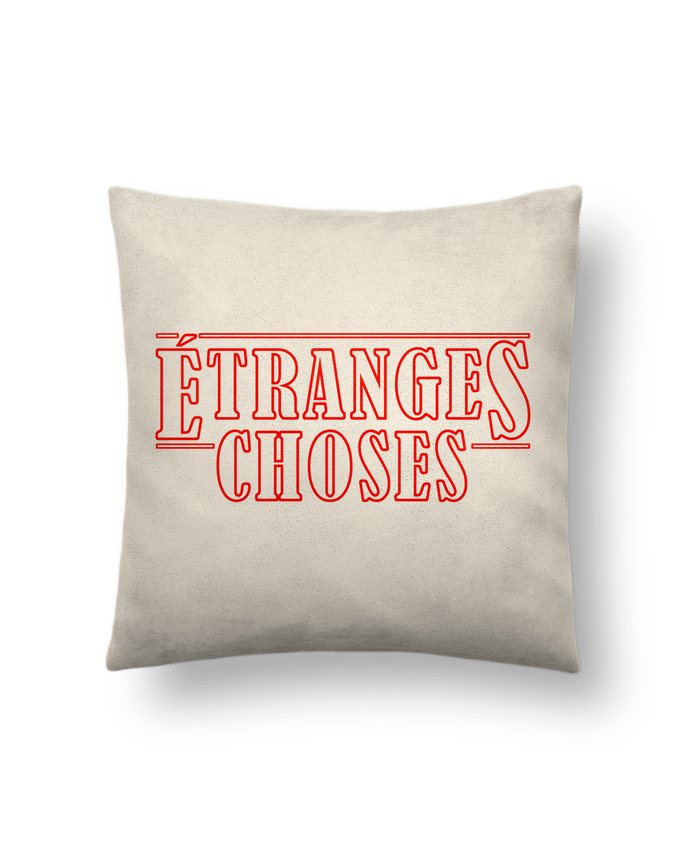 Cushion suede touch 45 x 45 cm Etranges choses by Ruuud
