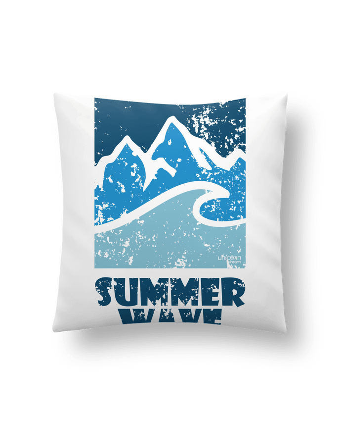 Cushion synthetic soft 45 x 45 cm SummerWAVE-02 by Marie