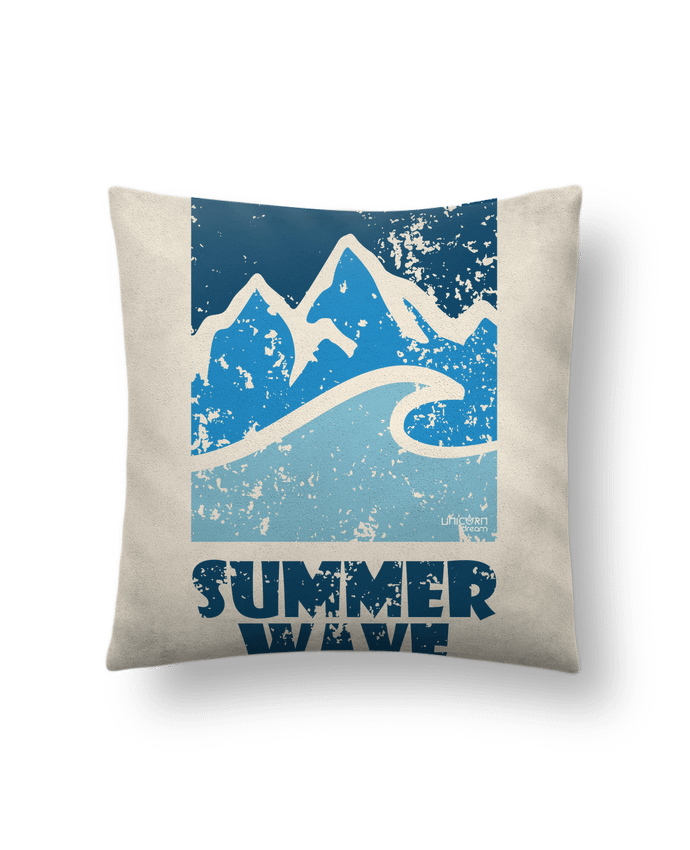 Cushion suede touch 45 x 45 cm SummerWAVE-02 by Marie