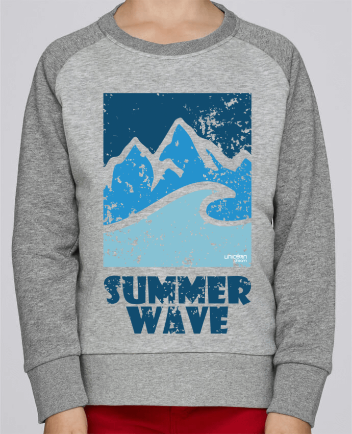 Sweat baseball enfant SummerWAVE-02 par Marie