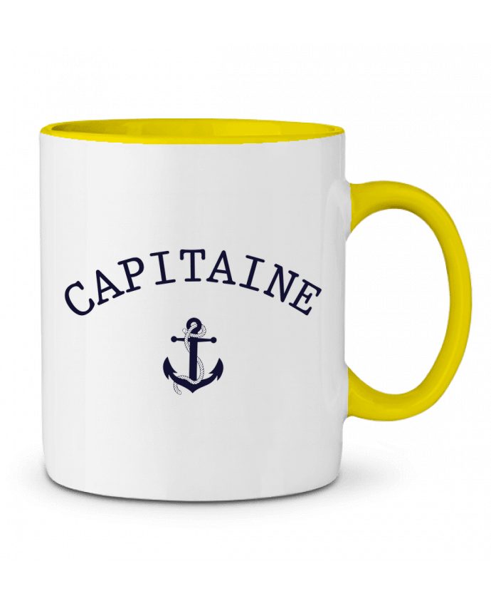 Mug bicolore Capitaine tunetoo