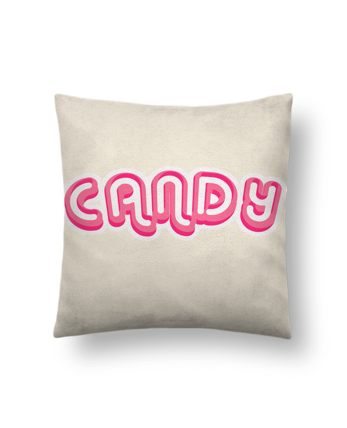 Coussin suédine Candy par Fdesign