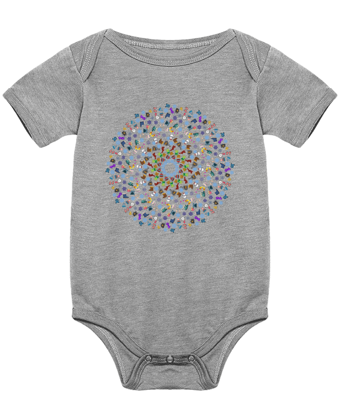 Body bébé Mandala invierno par amcoraq