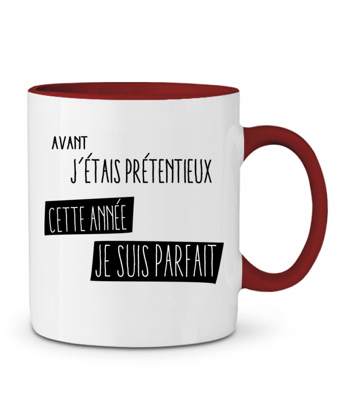 Mug bicolore Proverbe prétentieux jorrie