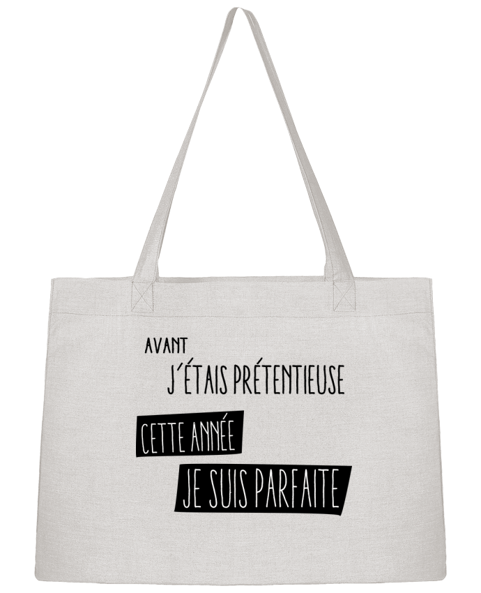 Shopping tote bag Stanley Stella Proverbe pretentieuse by jorrie