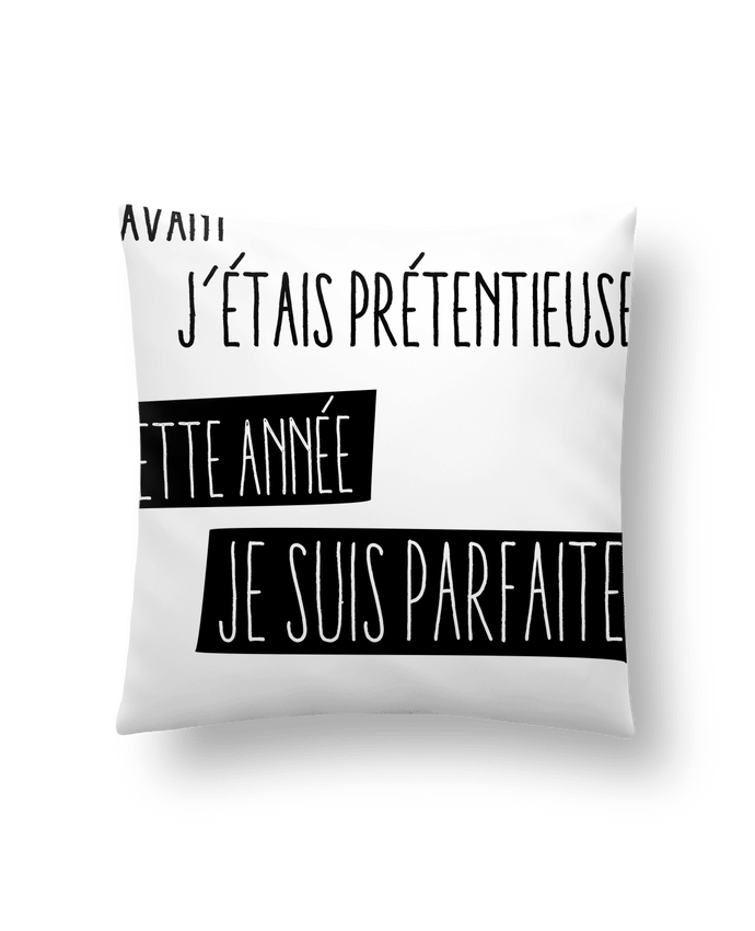 Cushion synthetic soft 45 x 45 cm Proverbe pretentieuse by jorrie