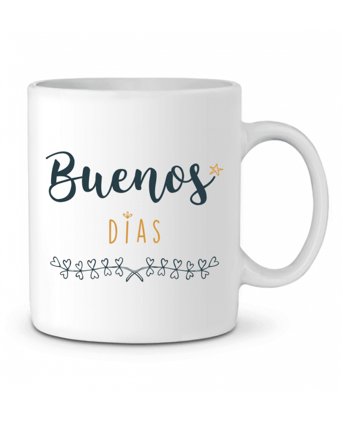 Ceramic Mug Buenos dias by tunetoo