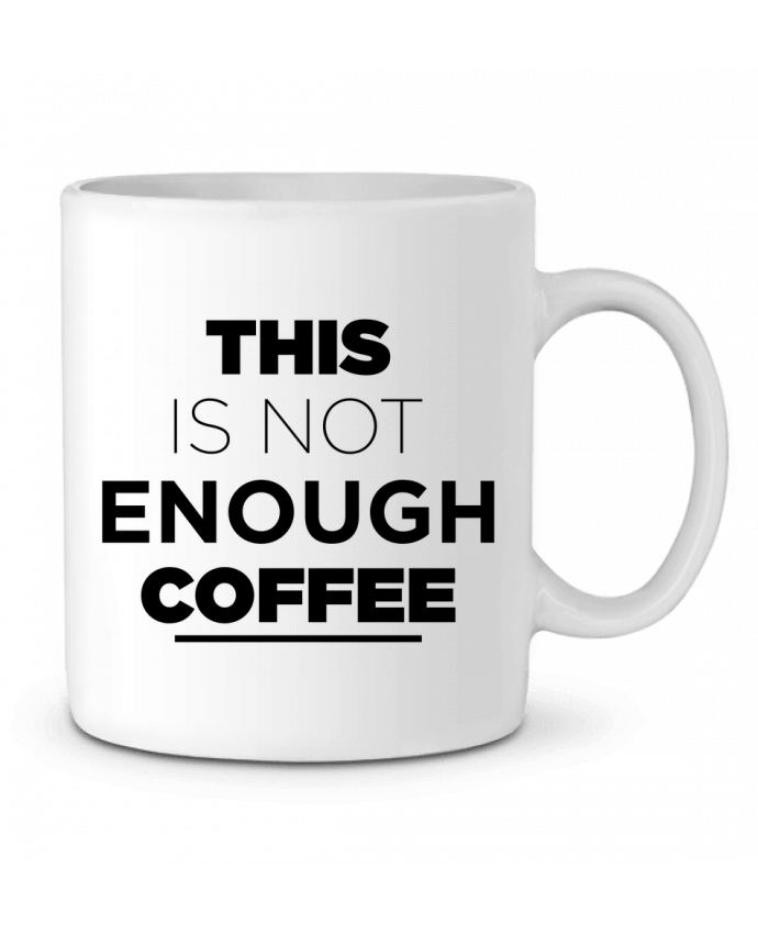Taza Cerámica This is not enough coffee por tunetoo