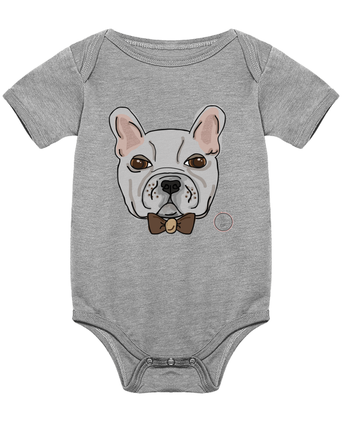Baby Body Bulldog Hipster by Juanalaloca