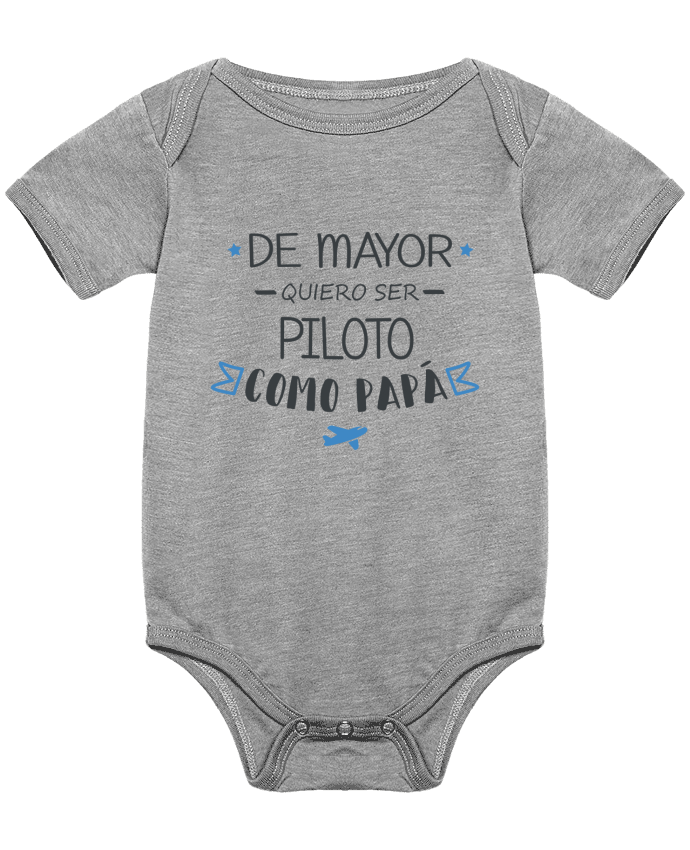 Baby Body De mayor quiero ser piloto como papa by tunetoo