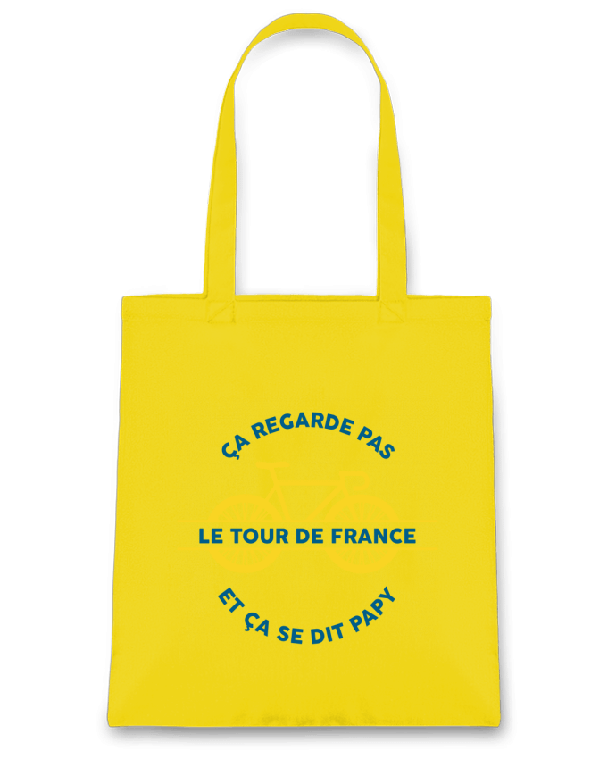 Tote Bag cotton Papy - Tour de France by tunetoo