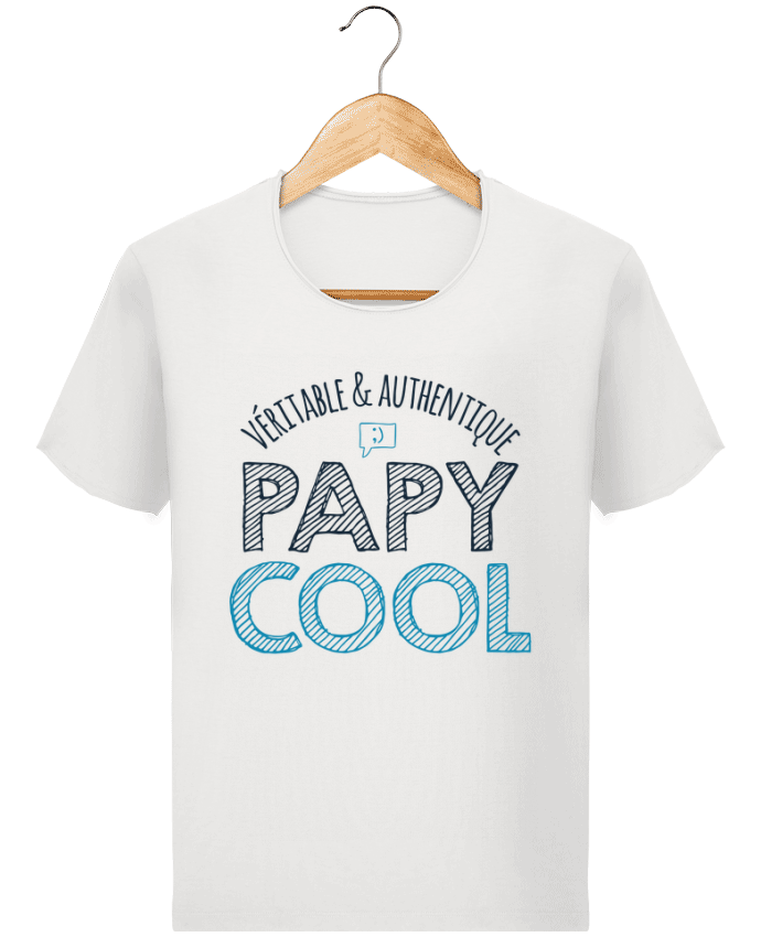  T-shirt Homme vintage Véritable et authentique papy cool par tunetoo