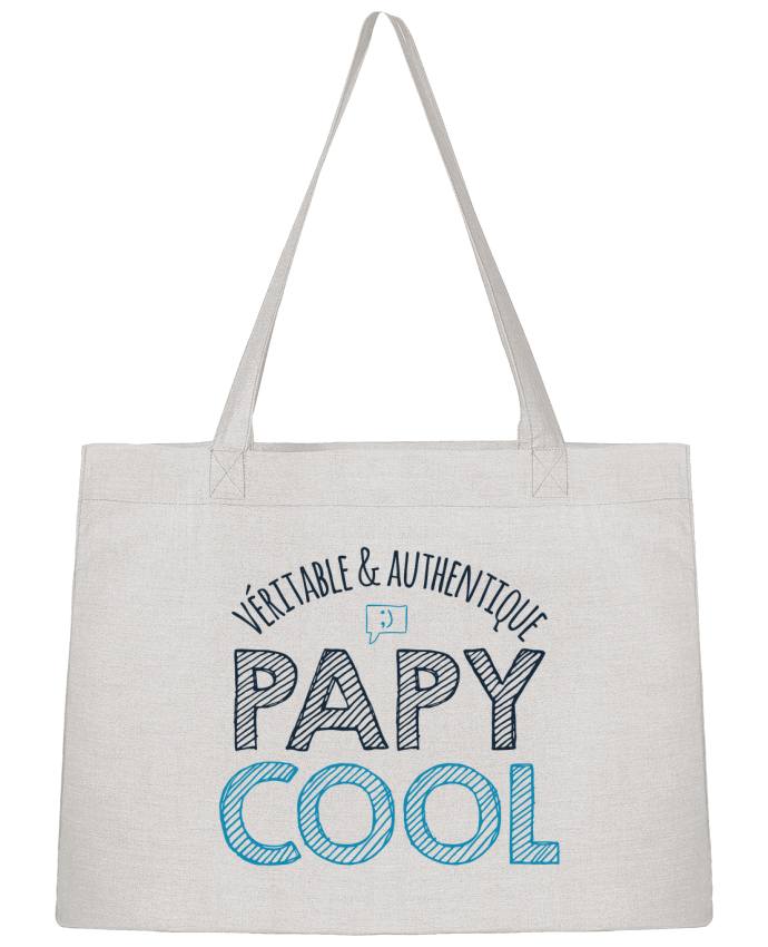 Shopping tote bag Stanley Stella Véritable et authentique papy cool by tunetoo