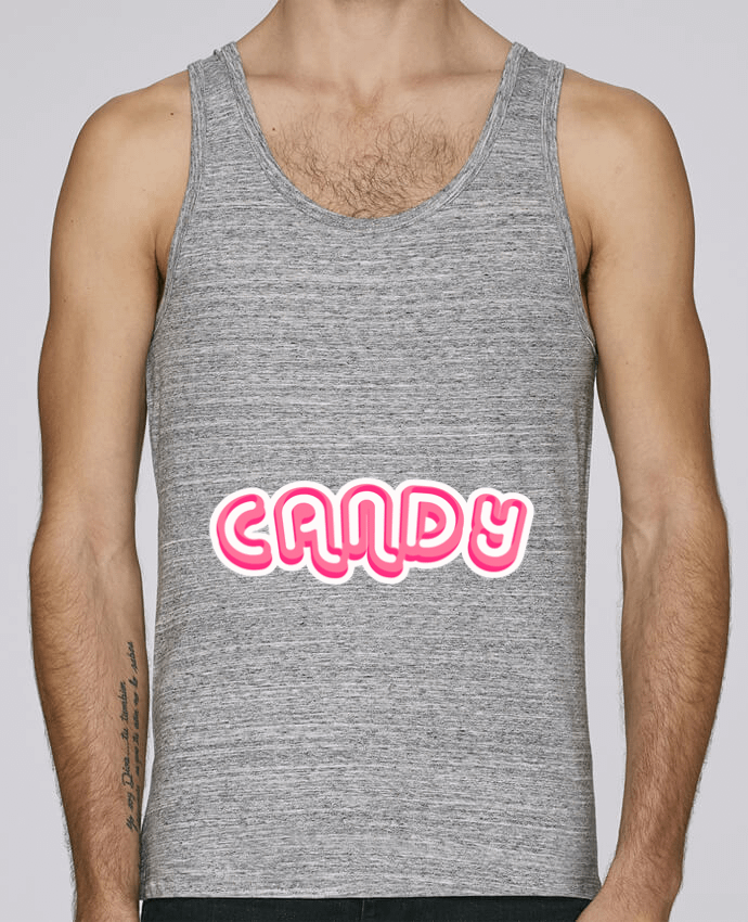 Débardeur homme Candy par Fdesign 100% coton bio