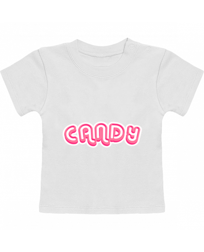 T-Shirt Baby Short Sleeve Candy manches courtes du designer Fdesign
