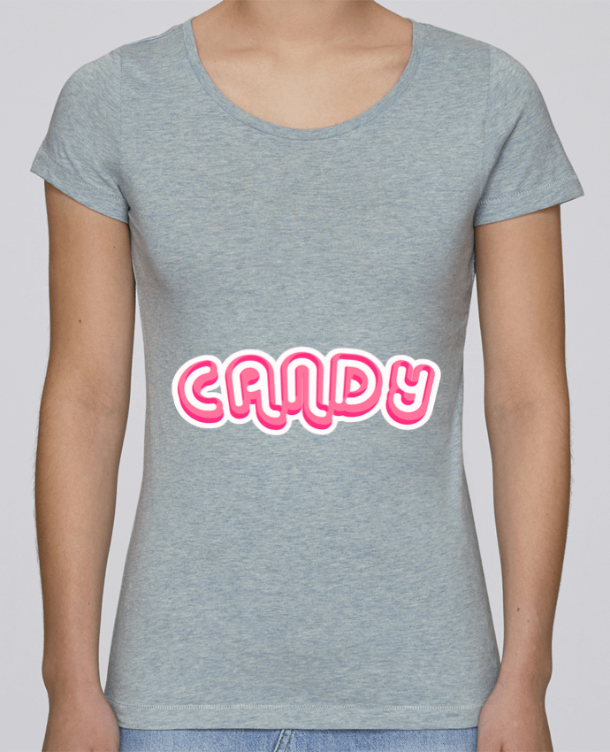 T-shirt Women Stella Loves Candy by Fdesign