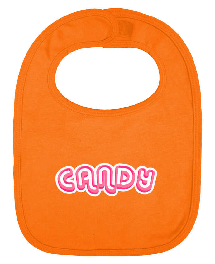 Bavoir bébé uni Candy par Fdesign