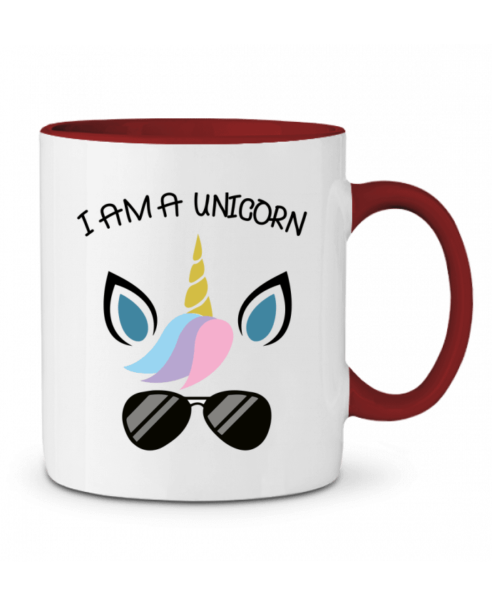 Mug bicolore i am a unicorn jorrie