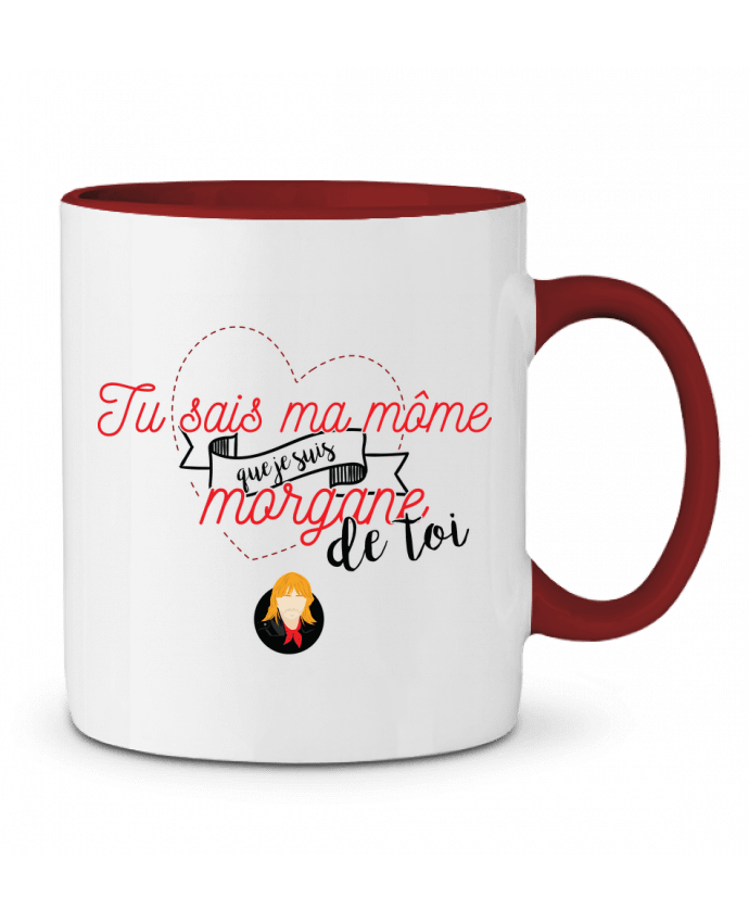 Mug bicolore RENAUD MORGANE DE TOI PTIT MYTHO