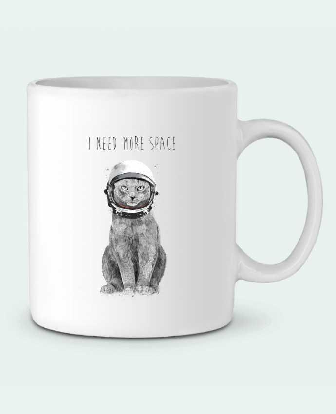 Ceramic Mug I need more space by Balàzs Solti