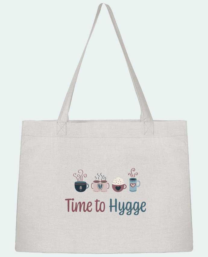 Shopping tote bag Stanley Stella Time to Hygge by lola zia
