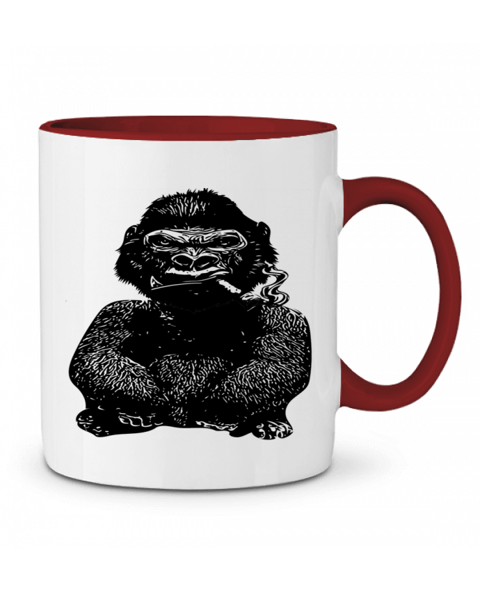 Mug bicolore Gorille David