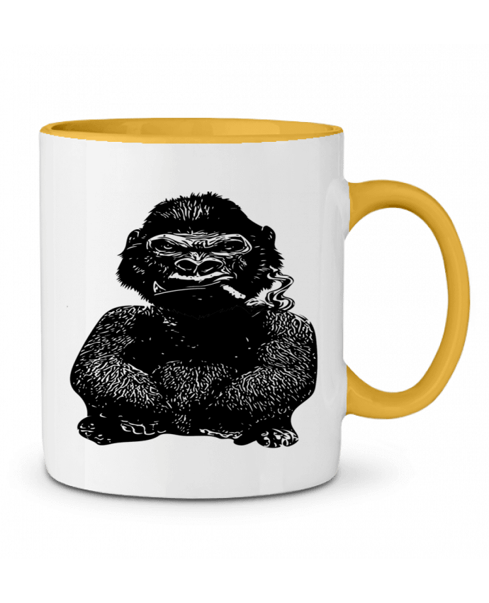 Two-tone Ceramic Mug Gorille David