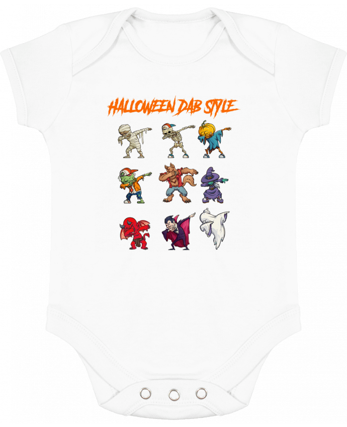 Baby Body Contrast HALLOWEEN DAB STYLE by fred design