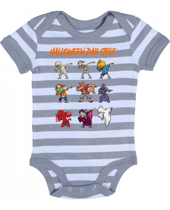 Body Bébé Rayé HALLOWEEN DAB STYLE - fred design