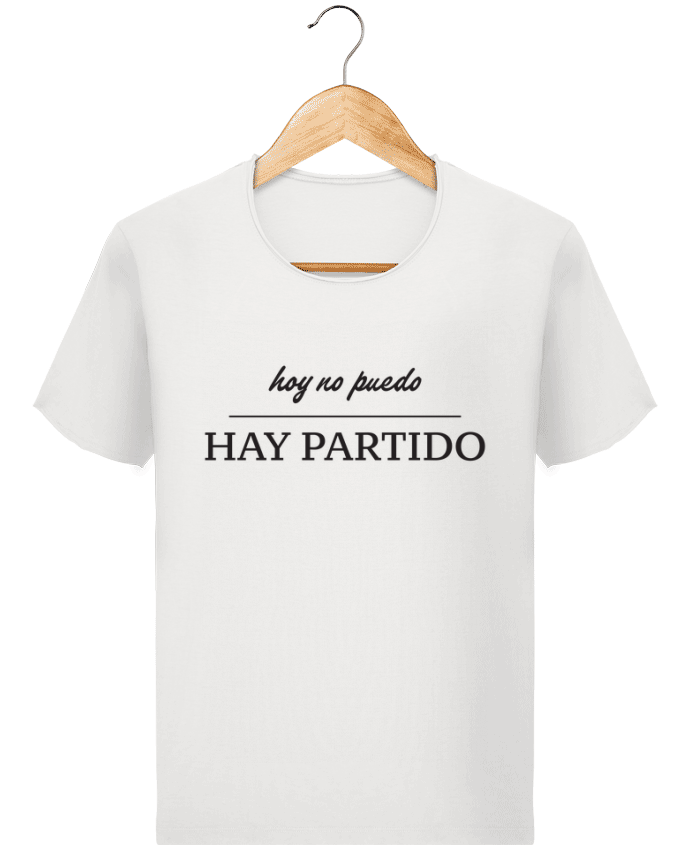  T-shirt Homme vintage hoy no puedo hay partido par tunetoo