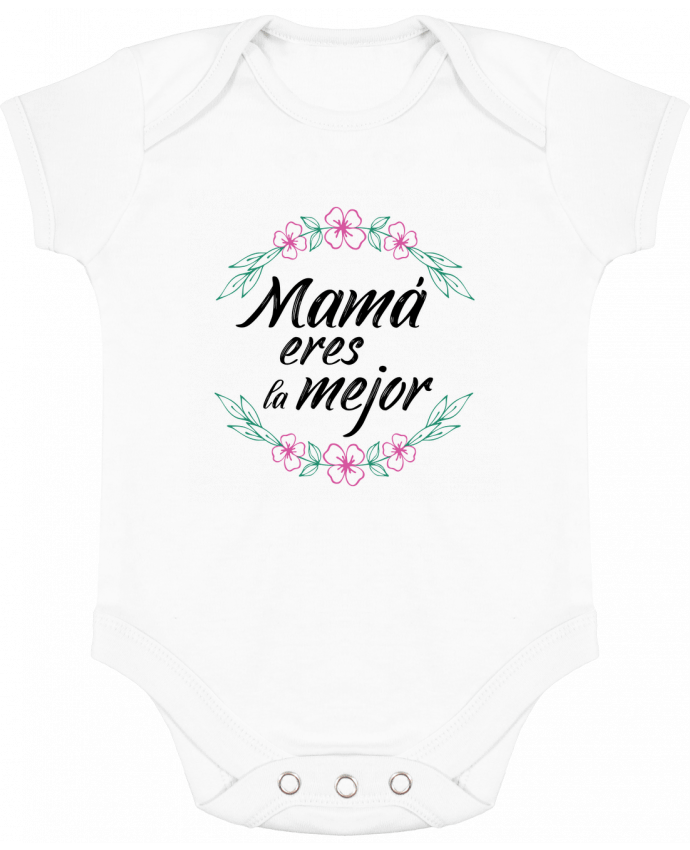 Baby Body Contrast Mama eres la mejor by tunetoo