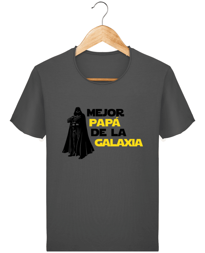  T-shirt Homme vintage Mejor papa de la galaxia par tunetoo