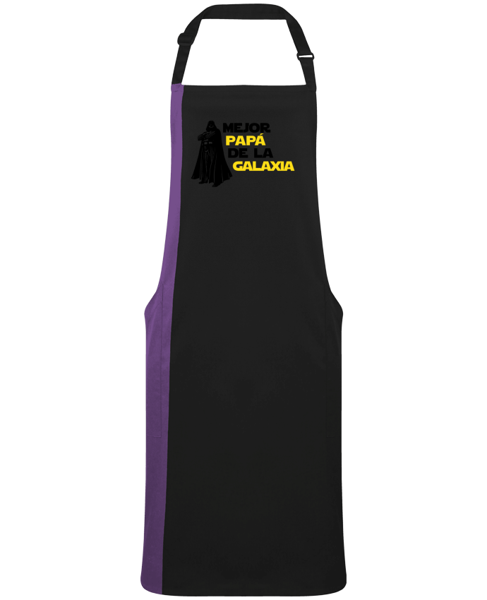 Two-tone long Apron Mejor papa de la galaxia by  tunetoo