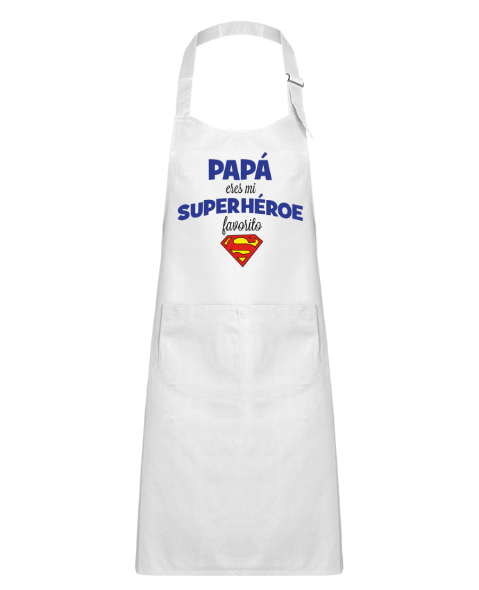 Kids chef pocket apron Papa eres mi superhéroe favorito by tunetoo