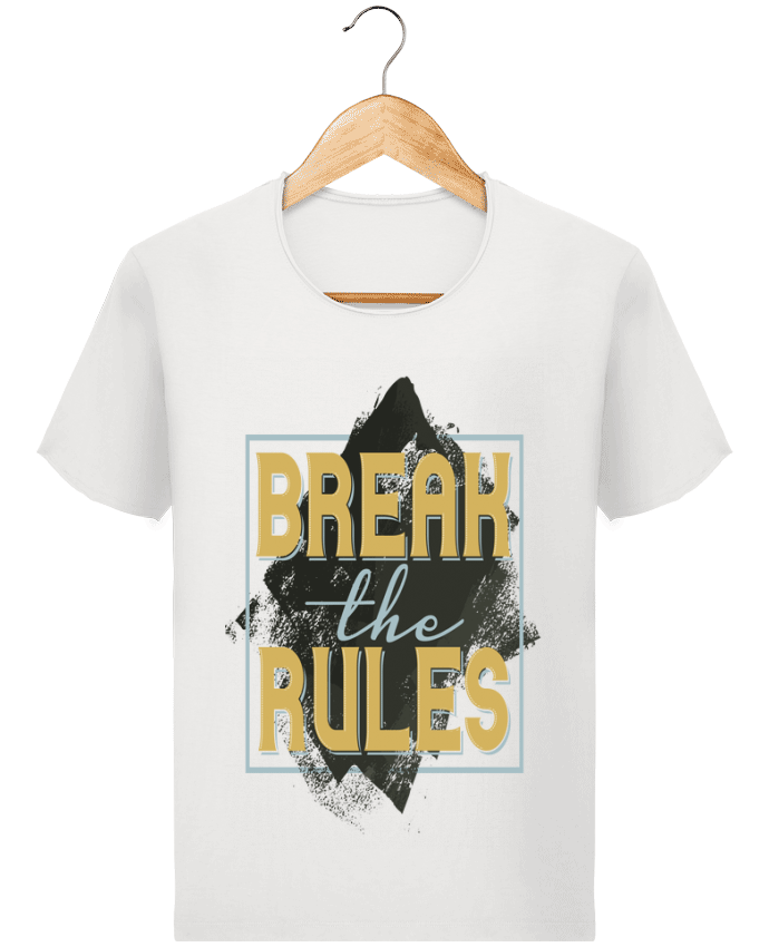  T-shirt Homme vintage Break the rules par Perfect designers