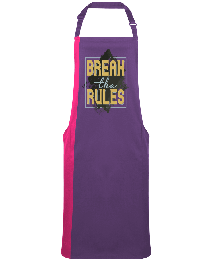 Two-tone long Apron Break the rules by  Perfect designers