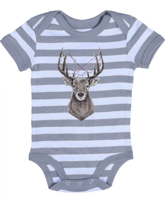 Baby Body striped Xmas deer - Balàzs Solti