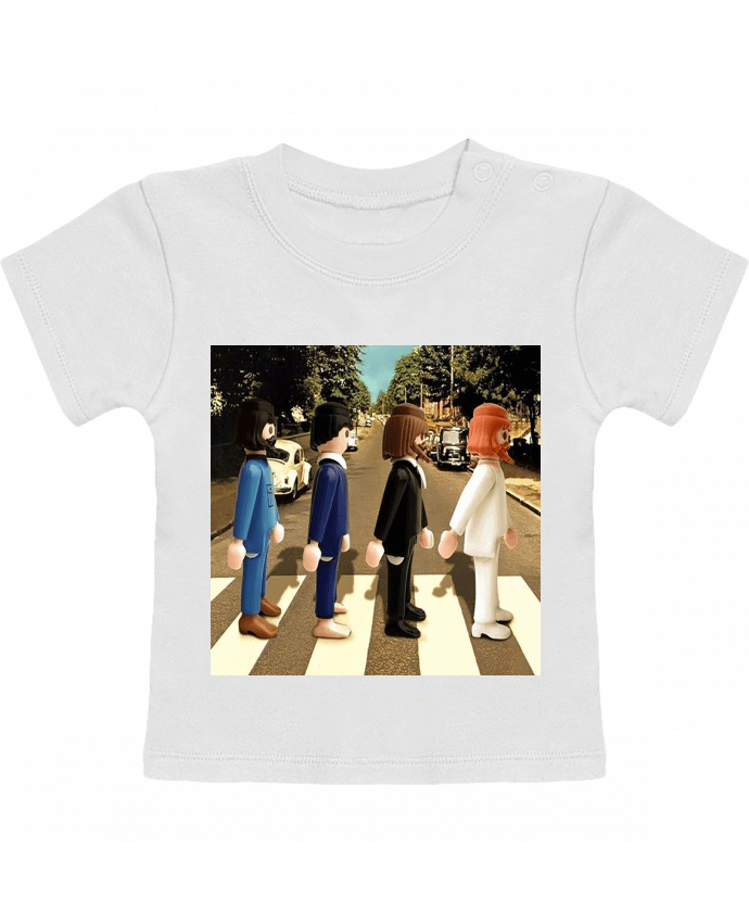 T-Shirt Baby Short Sleeve Playmobil Beatles manches courtes du designer Bézaide