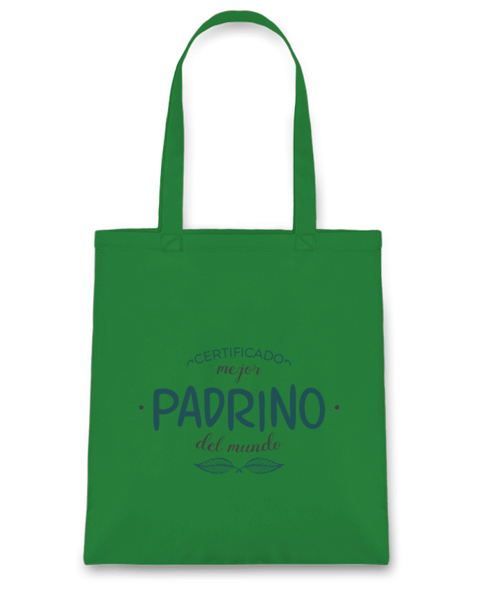 Tote Bag cotton Certificado mejor padrino del mundo by tunetoo