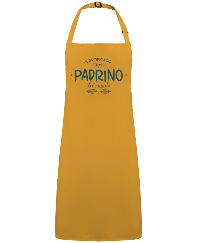 Apron no Pocket Certificado mejor padrino del mundo by  tunetoo