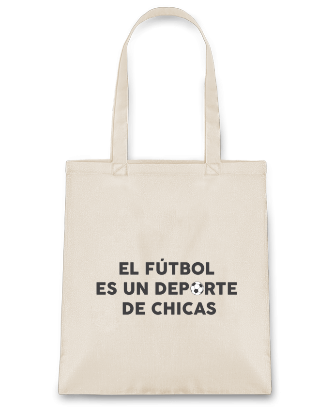 Tote-bag El fútbol es un deporte de chicas par tunetoo