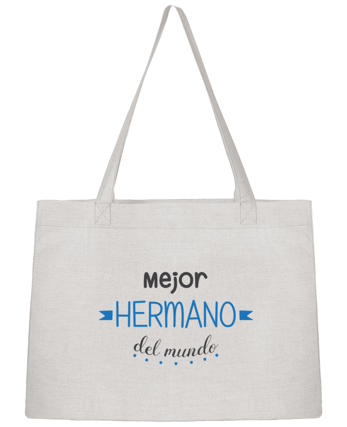 Shopping tote bag Stanley Stella Mejor hermano del mundo by tunetoo