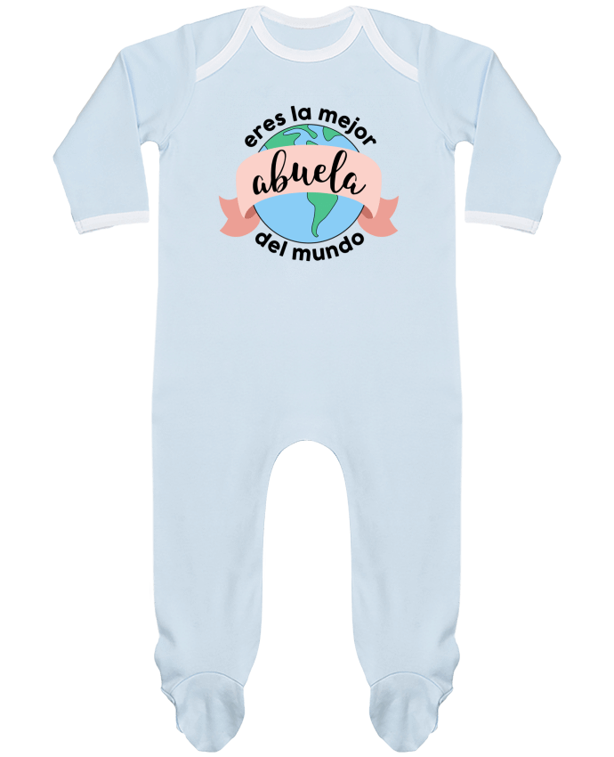 Body Pyjama Bébé Eres la mejor abuela del mundo par tunetoo