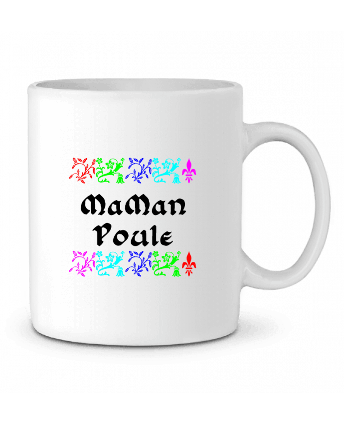 Ceramic Mug Maman Poule by Hamadidou