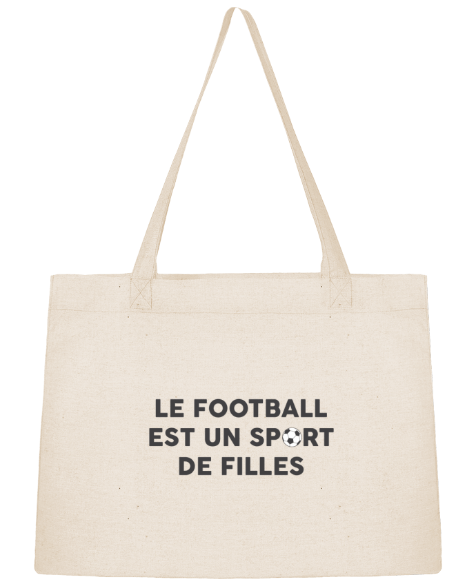 Shopping tote bag Stanley Stella Le football est un sport de filles by tunetoo