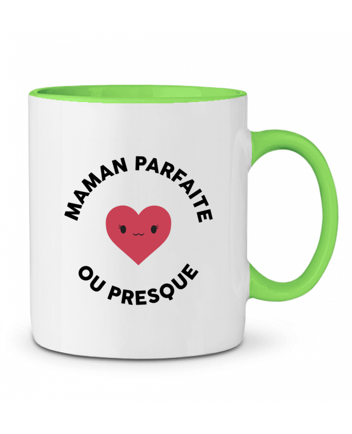 Two-tone Ceramic Mug Maman byfaite ou presque tunetoo