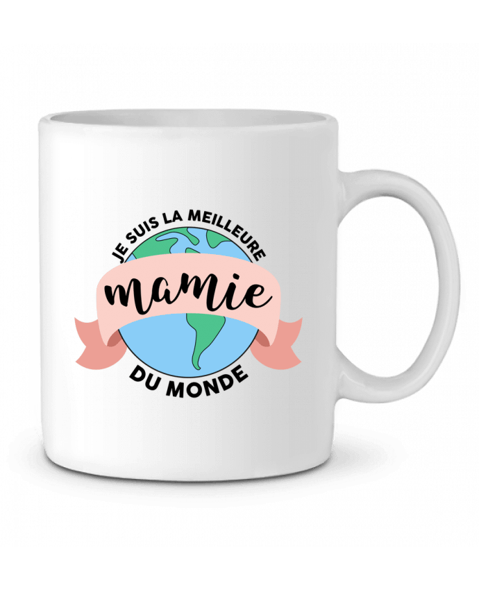Ceramic Mug Je suis la meilleure mamie du monde by tunetoo